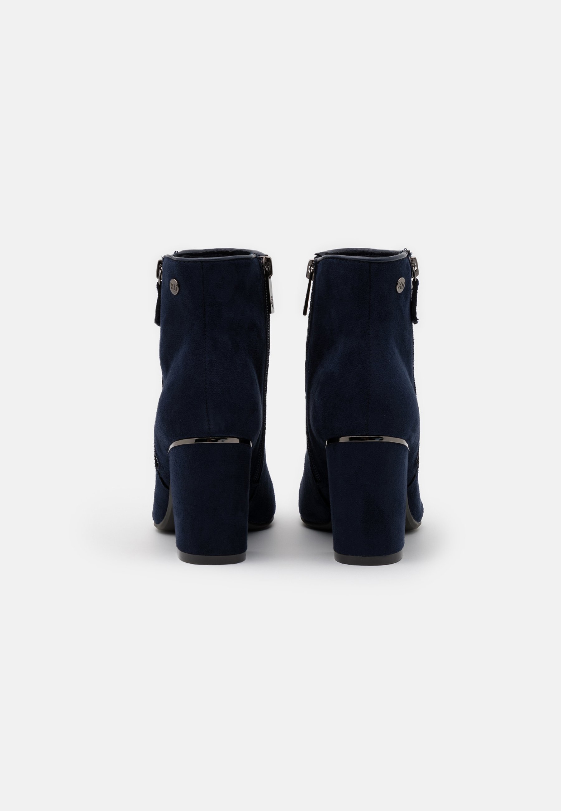 xti navy ankle boots