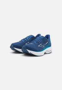 Mizuno WAVE RIDER 28 - Tenisice za cestovno trčanje - estate blue/white/river blue
