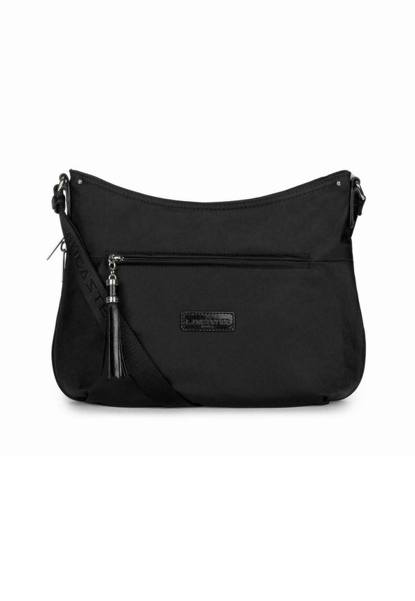 BASIC POMPON - Umhängetasche - noir