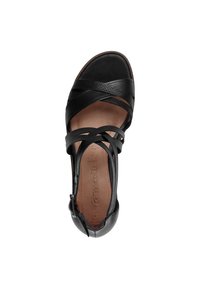Tamaris 1-28205-42 - Sandalias de cuña - black