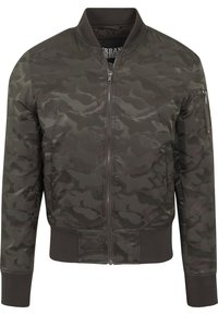 Urban Classics - Bomber stiliaus striukė - black Miniatiūros vaizdas 1