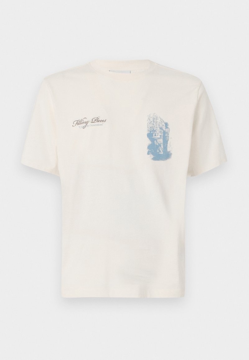 Filling Pieces T-shirt print crème