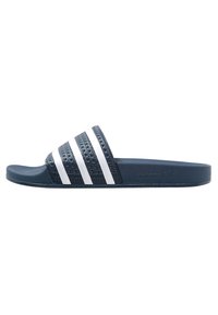 ADILETTE - Šľapky - blue/white