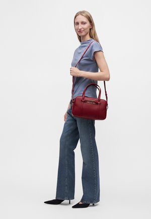 Armani Exchange, Τσάντα χειρός - dark red