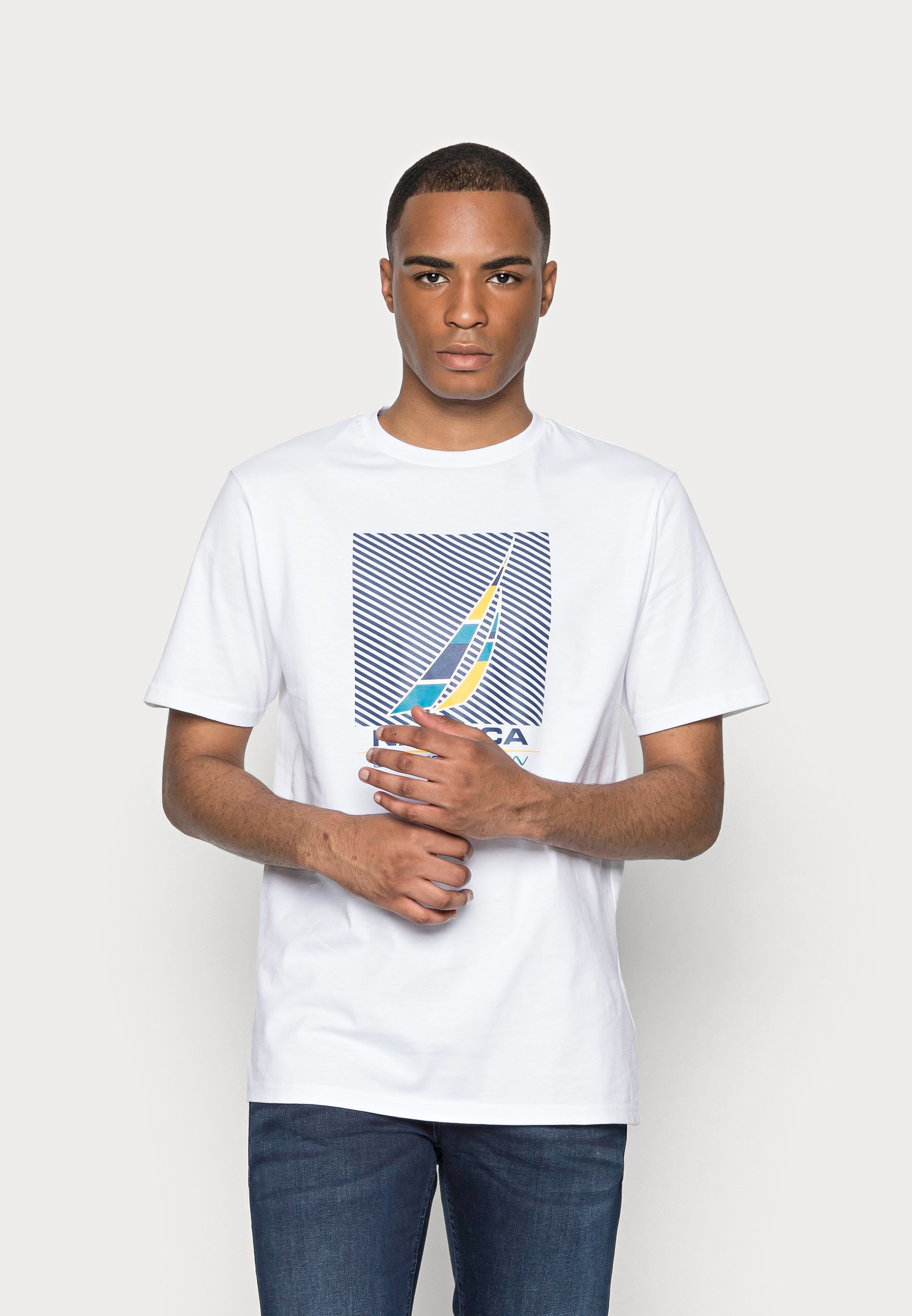 nautica round neck t shirt