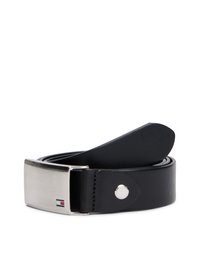Tommy Hilfiger PLAQUE BELT - Ζώνη για επίσημη ένδυση - black