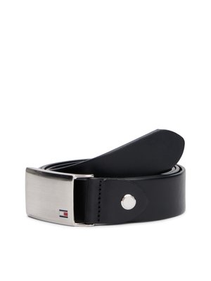 PLAQUE BELT - Soliidne rihm - black