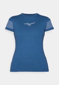 ATHLETICS TEE - T-shirt con stampa - blue wing teal