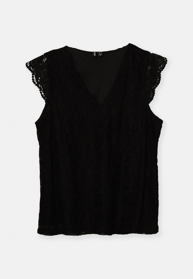 Pieces T-shirt print zwart