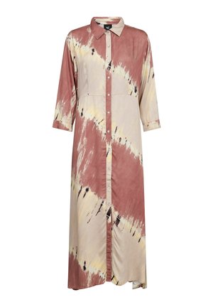 NÜ Denmark, CEDAR TUNIC DRESS - Abito a camicia - marsala mix