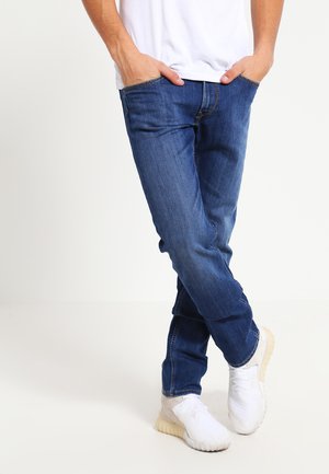 DAREN ZIP - Jeans straight leg - true blue