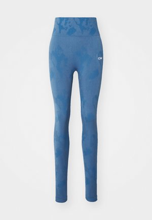 ICANIWILL CAMO SEAMLESS - Leggings - light teal