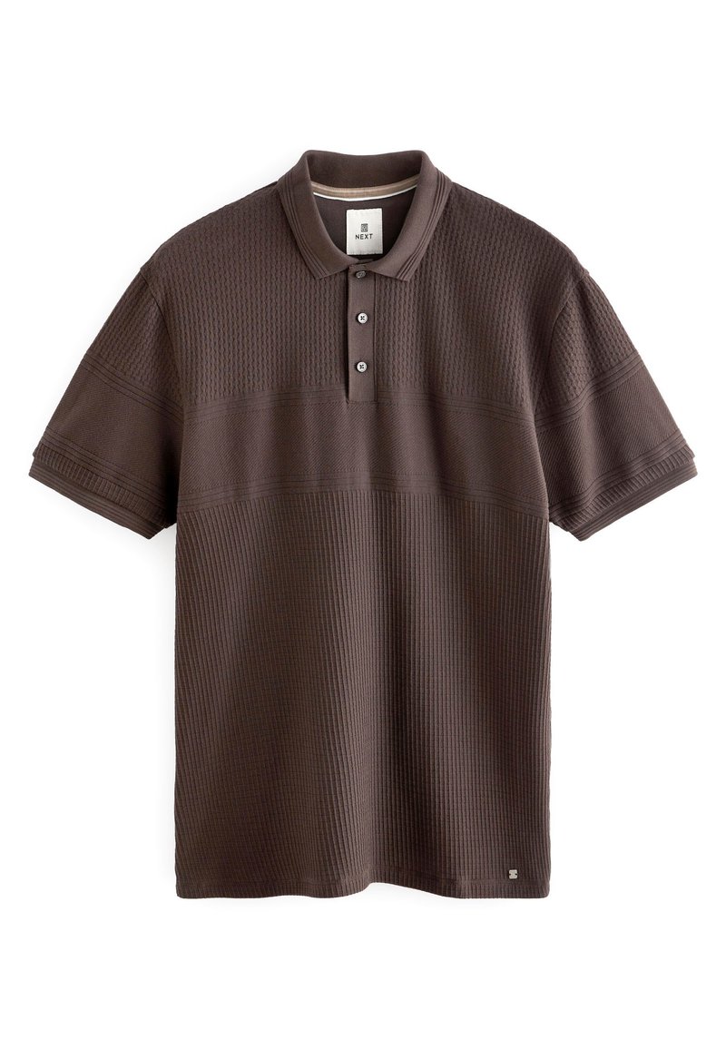 Next TEXTURED BLOCK - Polotričko - brown