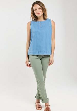 STRAIGHT FIT - Pantalon classique - shadow