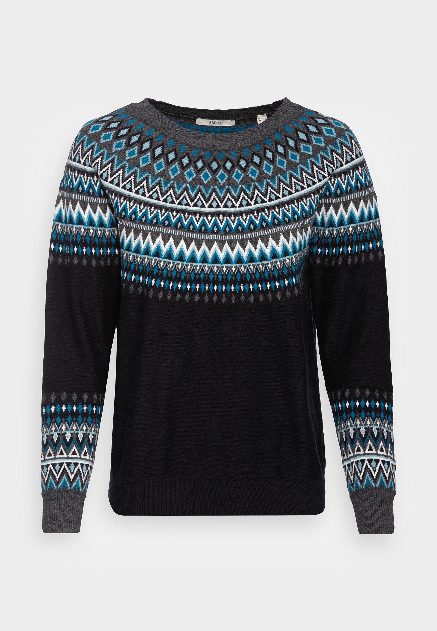 Esprit F SUS JACQUARD - Trui - black/zwart - Zalando.nl