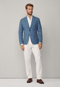 Hackett London Kostymkavaj - ice blue