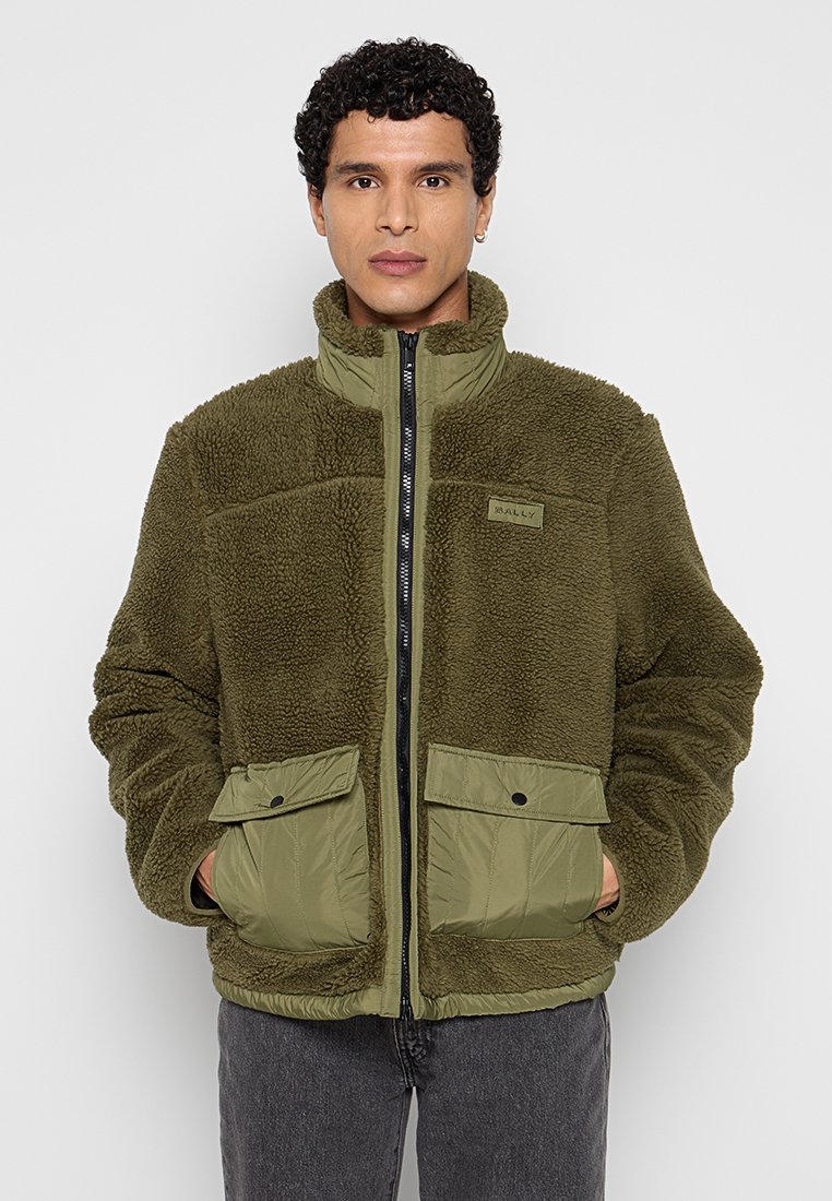 Bally Fleecejas groen