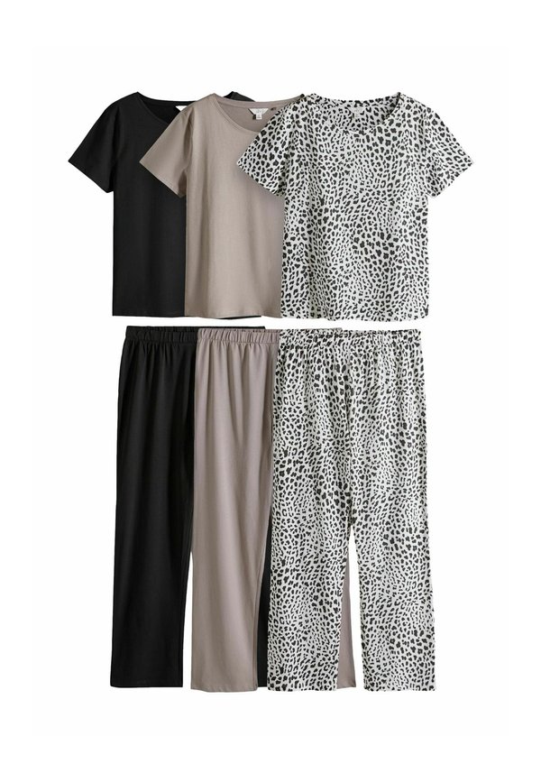 REGULAR FIT - 3 PACK SHORT SLEEVE SET - Nachtwäsche Set