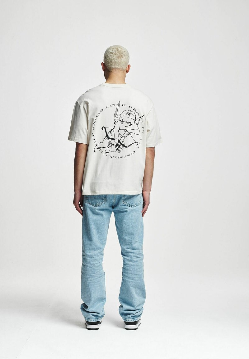 2Y Studios AMOR - Triko s potiskem - off white