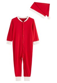 Lindex SANTA ONESIE SET - Overall / Jumpsuit - red