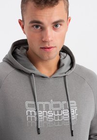 Ombre HOODED - Hoodie - grey