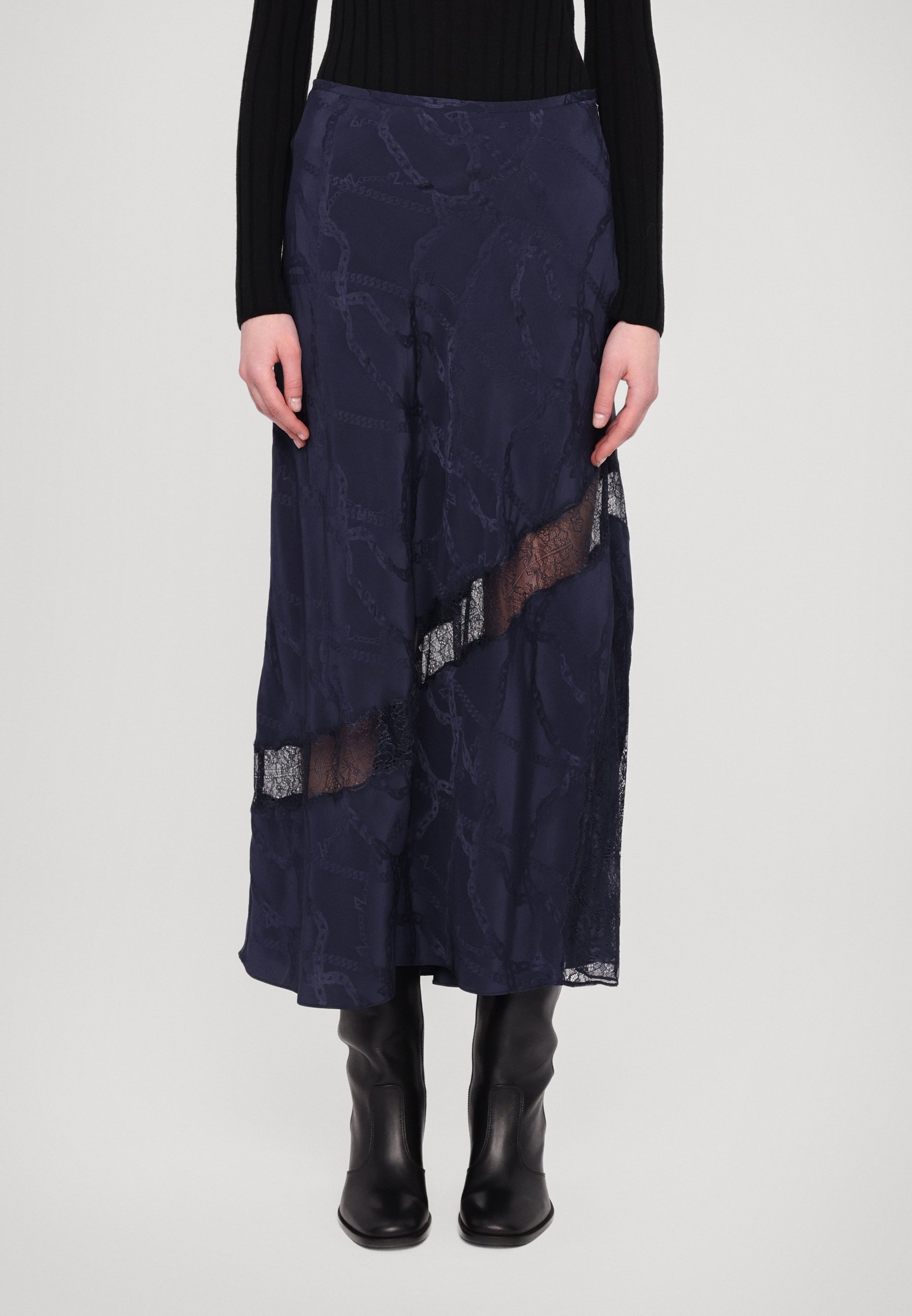 zadig et voltaire jupe longue