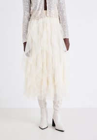 ONLY - ONLSKY SKIRT - A-linjekjol - birch Miniatyrbild 1