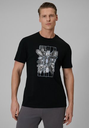 4F, - T-shirt z nadrukiem