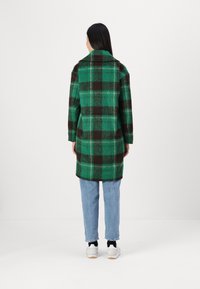 ONLY ONLADELINE LIFE CHECK COAT - Cappotto classico - green/mole/brown rice