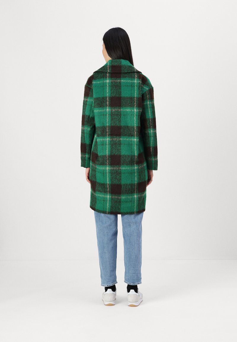 Only Koyu Füme Kadın Gömlek Rahat Düz Kaban ONLBLAKE OVERSIZE COAT BF OTW - OnuA