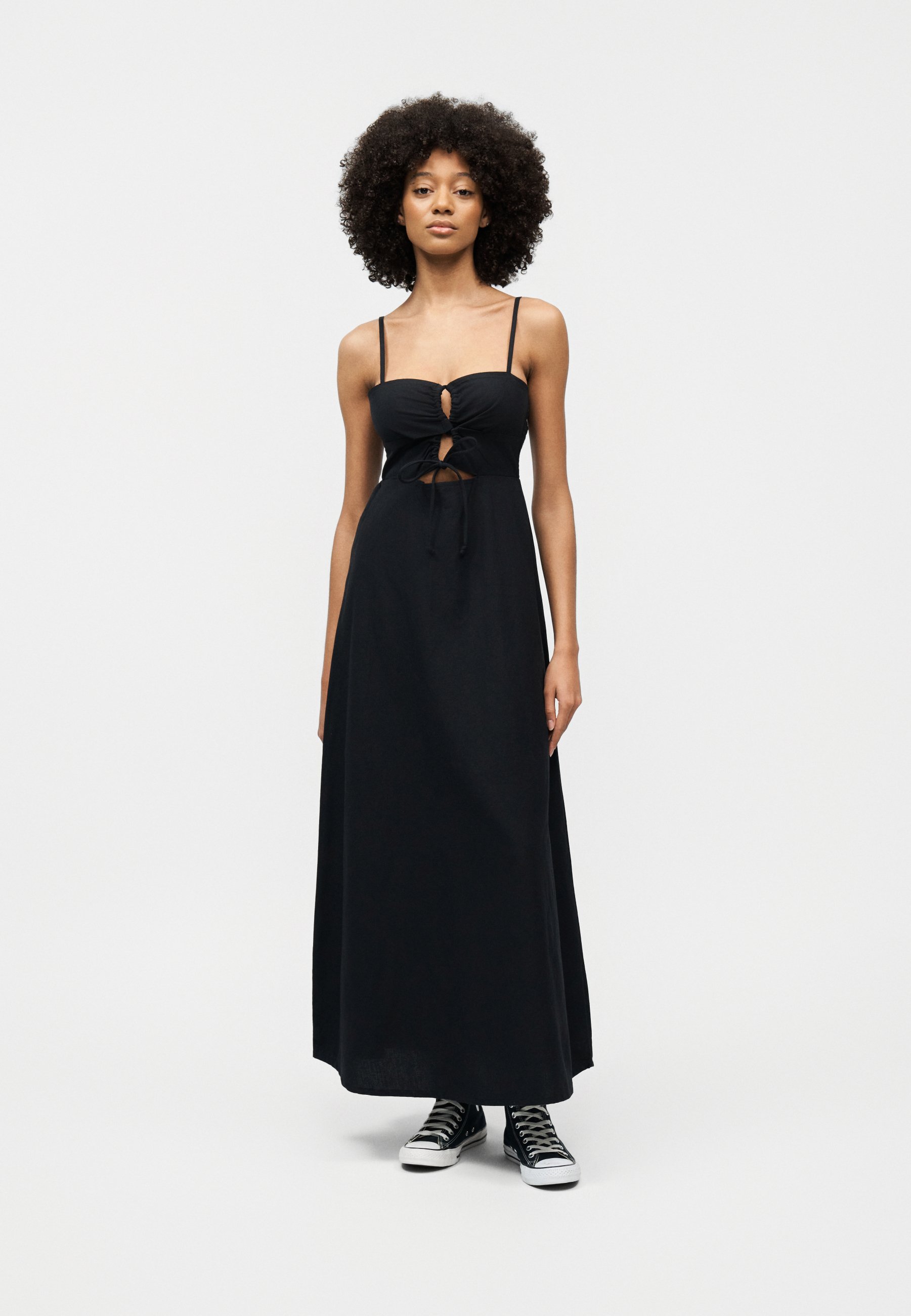 billabong black maxi dress Billabong Black Embroidered Halter Maxi Dress  Cindi's Discounts