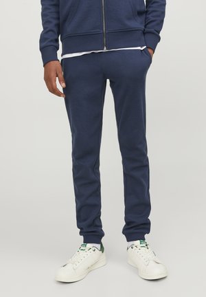 JJIBASIC - Pantaloni sportivi - navy blazer