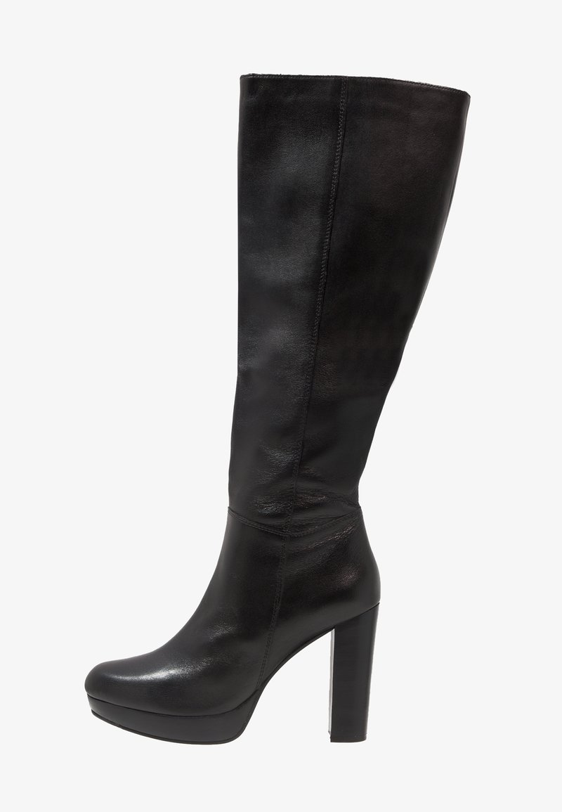 Steven New York Bottes à talons hauts - black