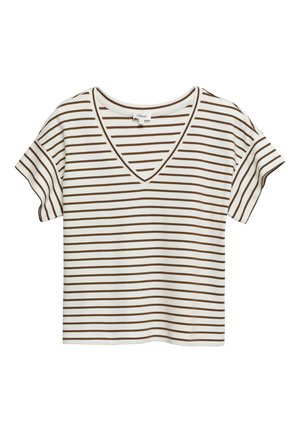 s.Oliver, T-SHIRT - T-Shirt print - dunkelbraun