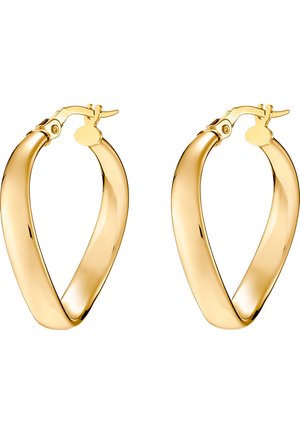 Earrings - gold coloured