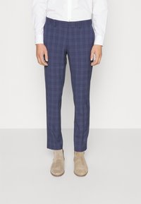 Isaac Dewhirst THE FASHION PEAK SUIT - Κοστούμι - blue check