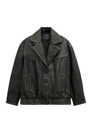 Chaqueta de cuero - bruin