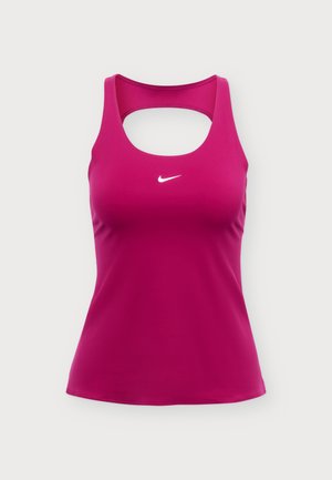 Nike Performance, TANK ELASTIKA - Топ - true berry/white