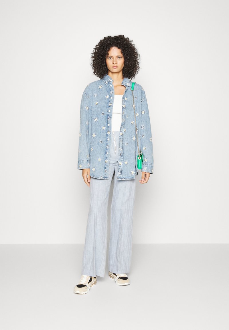 Damen Kleider | sandro Bluse bleu jean/blau - SV36449 Damen Kleider | sandro Bluse bleu jean/blau - SV36449