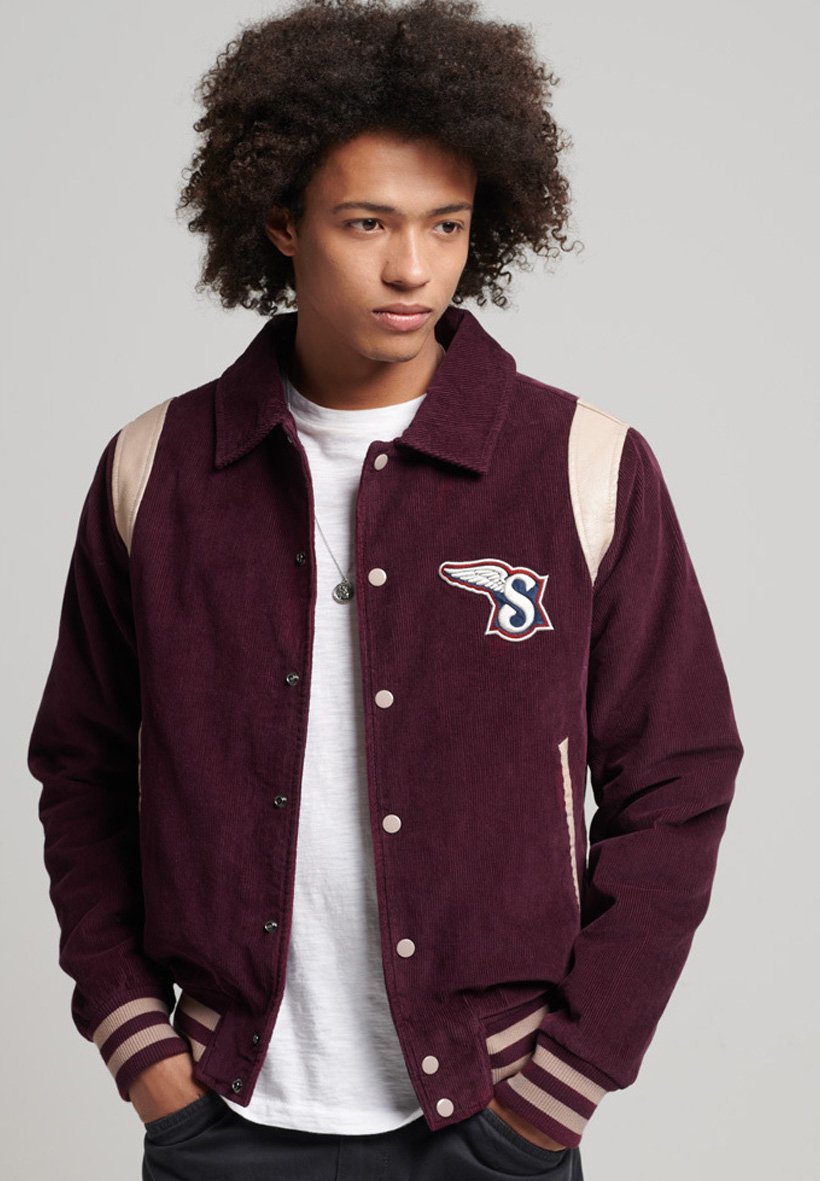 Superdry VARSITY - Bomber Jacket - fig 
