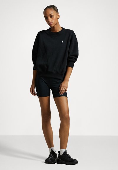 Polo Ralph Lauren FLEECE CREWNECK PULLOVER - Felpa - black