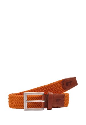 Ceinture tressée - rusted orange