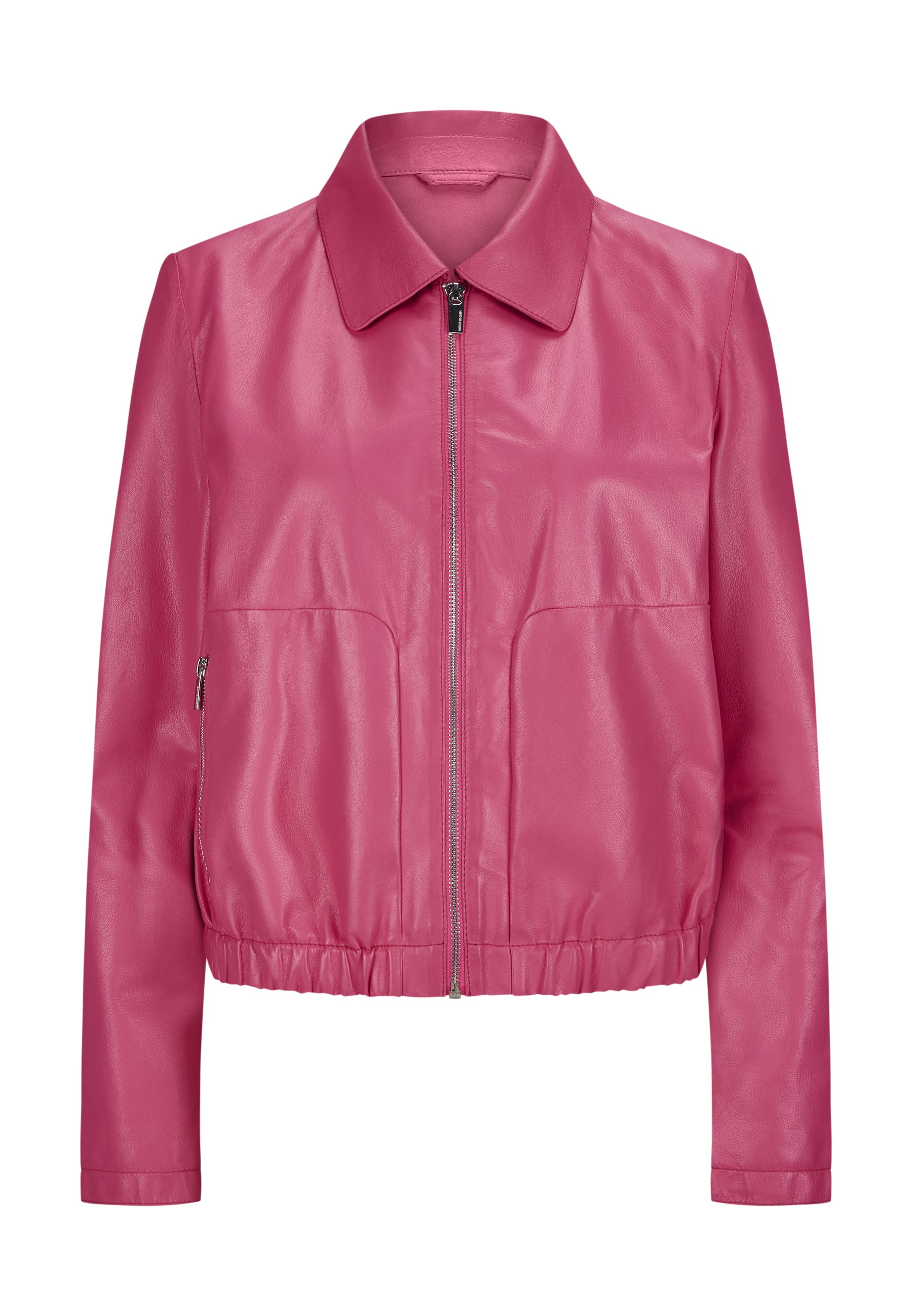 Milestone MSHELEN Lederjacke pink Zalando
