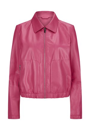 MSHELEN - Lederjacke - pink