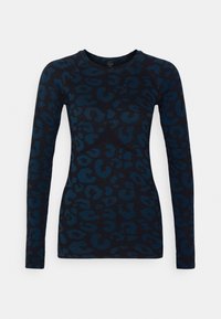 GLISTEN SEAMLESS - Camisola de manga comprida - blue
