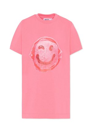 CASUAL MANICA CORTA - Vestito di maglina - pink