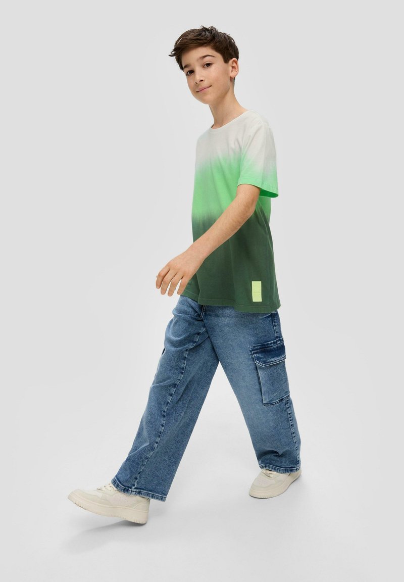 s.Oliver T-shirt imprimé - tannengrün