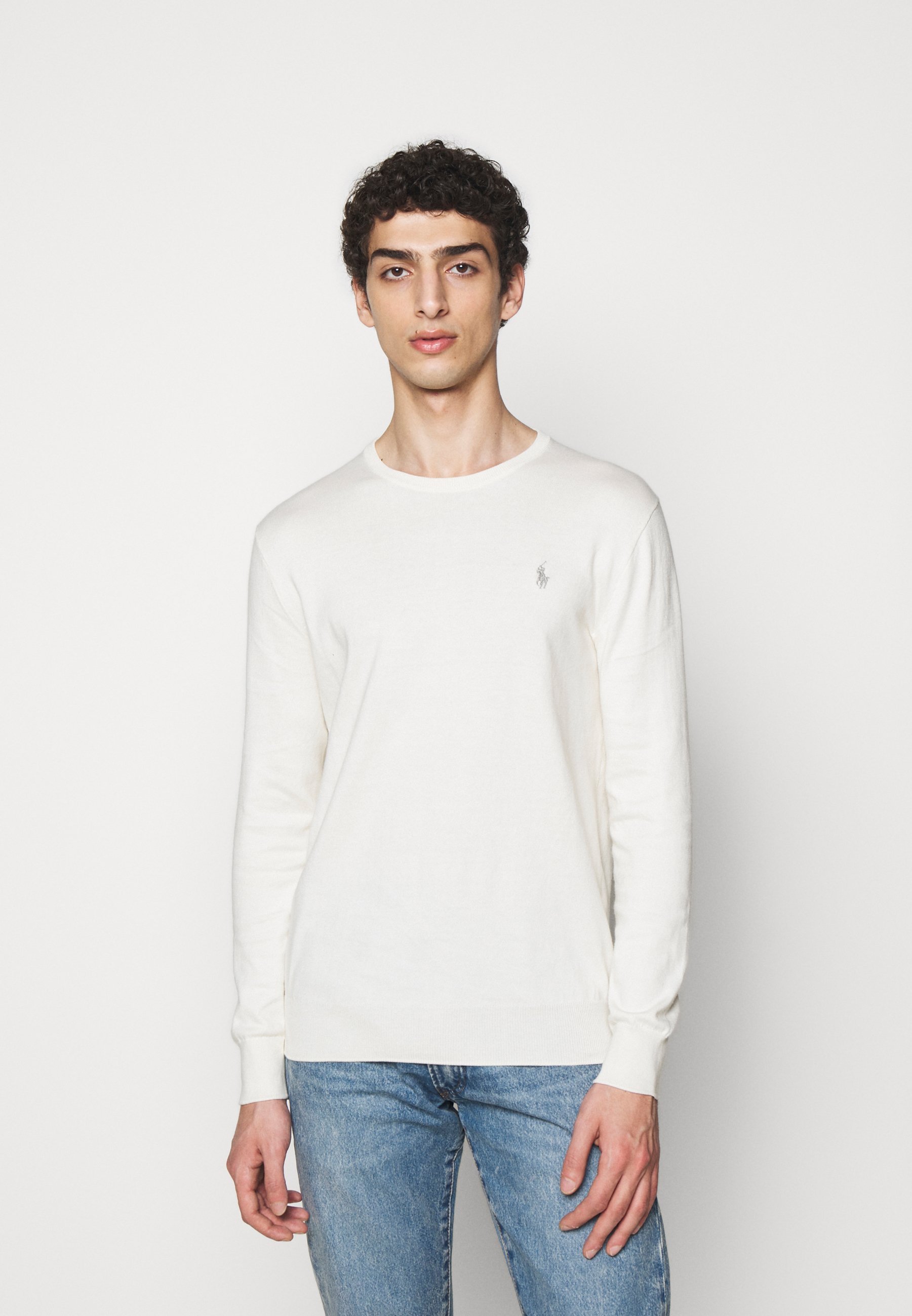 vintage cream ralph lauren knit sweater