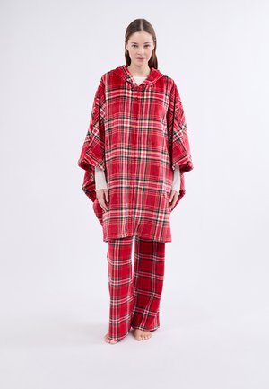 DESHABILLE MONICA - PONCHO - Peignoir - rouge