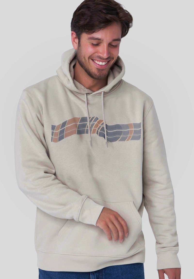 Herren Strickjacken | KULTgut GbR EARTH VIBRATION Kapuzenpullover beige - ZO64899 Herren Strickjacken | KULTgut GbR EARTH VIBRATION Kapuzenpullover beige - ZO64899